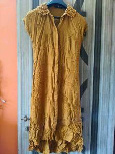 Mustard Mid dress