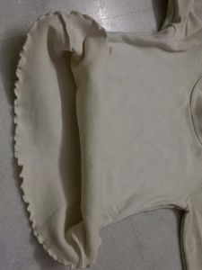 Baby Full Sleeve Top ⚪