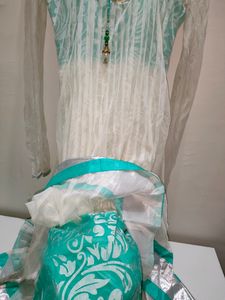 Embroided Anarkali Heavy Suit