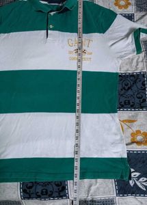 GANT Men's Striped Polo T-Shirt