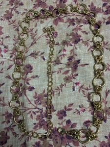 Chunky Gold Chain Belt