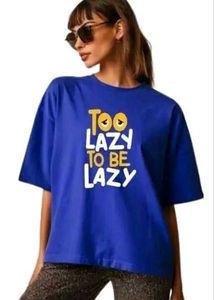 Blue Graphic T-S