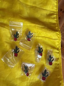 Cute Cactus Enamel Pin