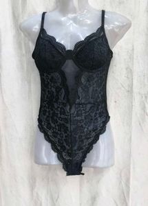 I. Black Lace Bodysuit