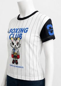 Graphic Print Boxing Club T-Shirt