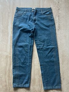 Blue Denim Jeans souled store straight + baggy