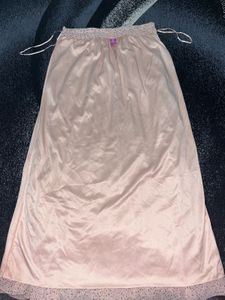 Light Pink Pleated Skirt