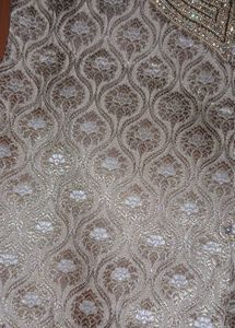 Elegant Brocade Waistcoat with Rhinestone Work