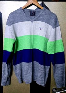 Gant Color Block Sweater Xl Size