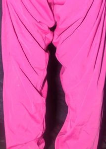 🌼 Magenta Silk Harem Salwar / Patiala Style Botto