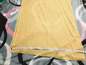 Yellow Plain Duppata