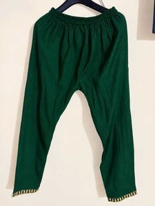 Emerald Green Kurta Set with duppata