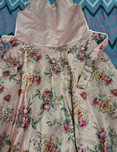 Beautiful Pink Floral Lehenga Choli
