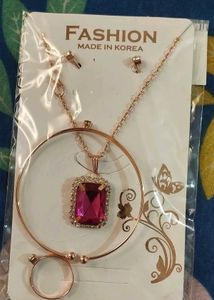 3 Korean Fashion Jewelry Set✨