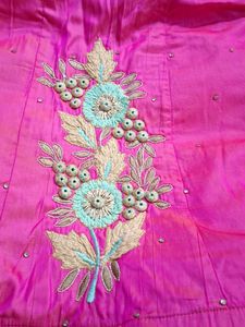 Beautiful Pink Lehenga Choli with Dupatta