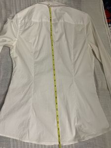 Banana Republic White Cotton Shirt