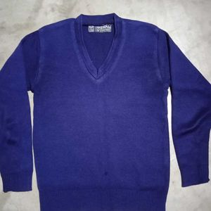 nave blue V Neck full sleeve thermal innerwear swe