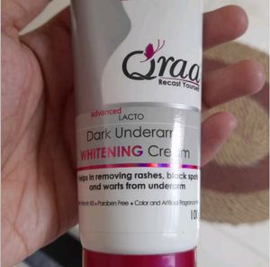 Qraa Dark Underarm Whitening Cream From Nykaa