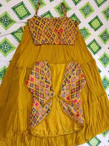 Women's Ethnic Lehenga Choli Set