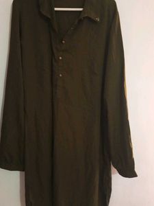 Olive Green Kurta