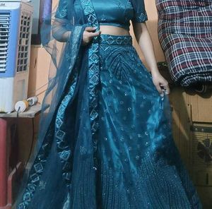 New fully stiched lehenga choli set