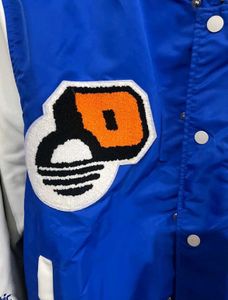 ZARA BLUE VARSITY JACKET 100% ORIGINAL M(40)