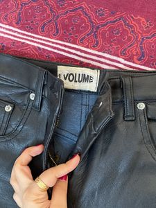 Black Leather Pants
