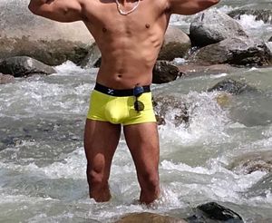 Men's Yellow Boxer Briefs