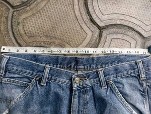 Carhartt Light Wash Distressed Denim Jeans