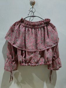 pink 🩷 beautiful cord set Size-S