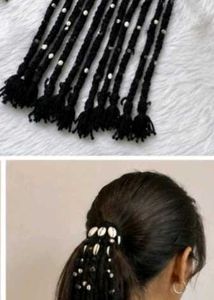 Boho Black Braided Hair Extensions