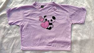 Cute Panda Graphic Tee
