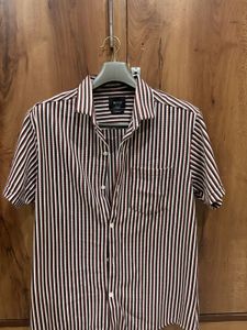 Men's Striped Short Sleeve Shirt