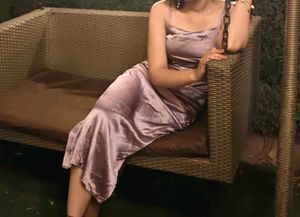 Satin Slip Dress