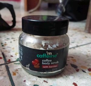 Caffeine Coffee Body Scrub with Berries