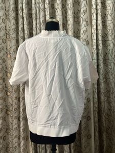 White Embroidered Blouse