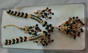 Designer Kundan & Pearl Necklace Set