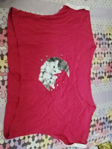 Cute Line Art Bunny Crop Top - Combo of 2 croptop