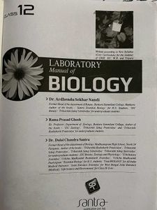 Lab practical manual books for class 12