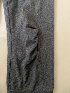 Grey Athletic Leggings &amp; Sports Bra Set