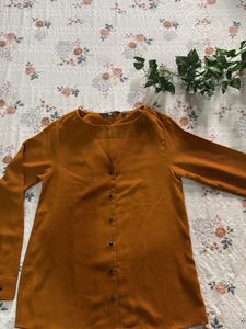 Mustard Formal Shirt - XS size