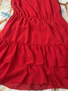 Red Party Wear Dress