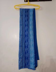 Blue printed kurta set with dupatta ✨