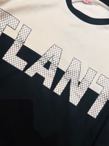 black and white sweatshirt