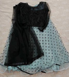 *Free Delivery* Designer Black Blouse and lehenga