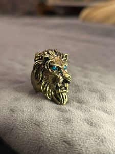 Lion Head Metal Ring