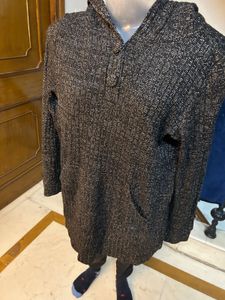 Stylish Knit Hoodie