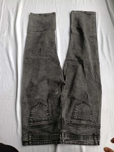 Stylish Washed Grey Jeans