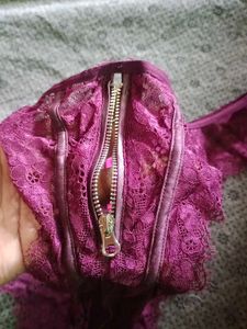 unisex Thong with Zipper Detail La Senza Orginal