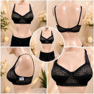 Lace Bralette & Shorts Set
